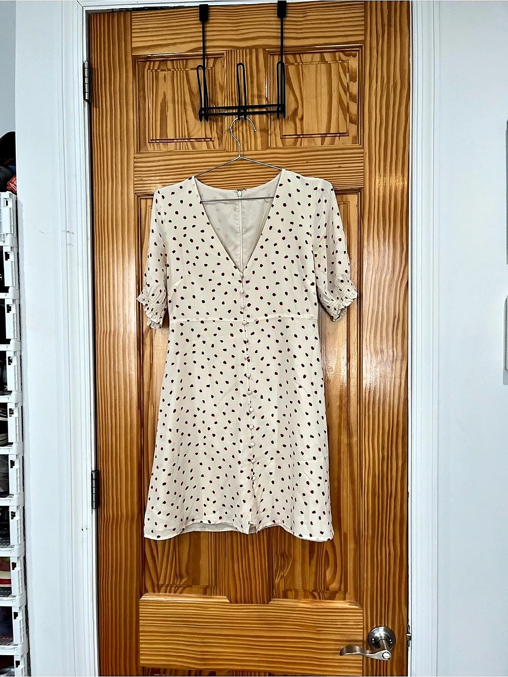Strawberry Print Mini Dress Like New